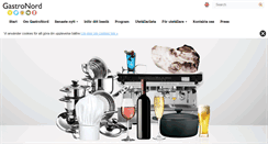 Desktop Screenshot of gastronord.se
